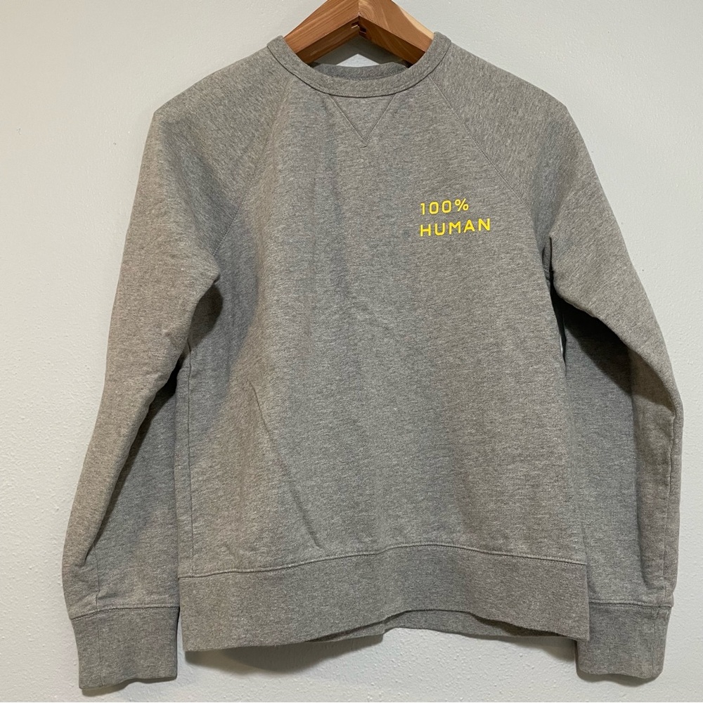 Everlane The 100% Human Crew Sweatshirt - Picture 2 of 8